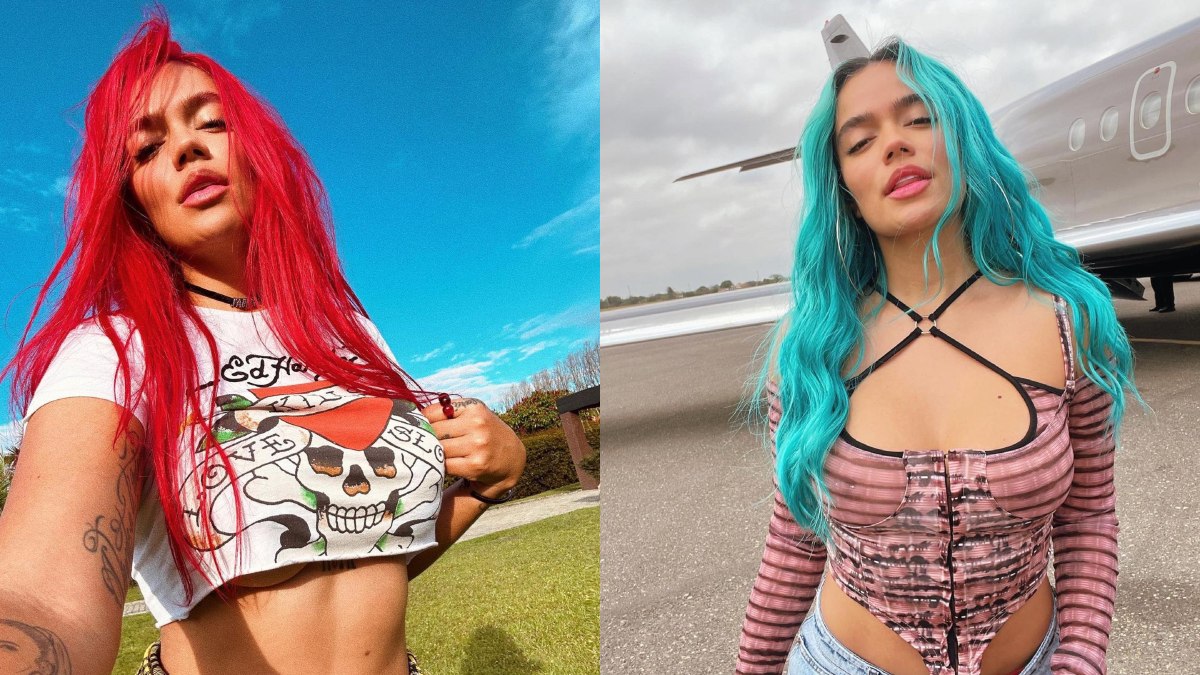 Se tiñó el pelo rosado: El radical cambio de look de Karol G | Actualidad |  LOS40 Chile